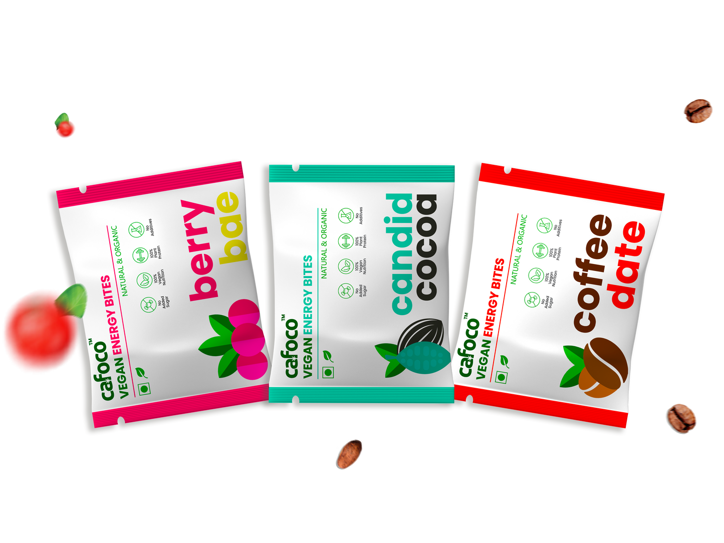 Berry, Cocoa and Coffee (Pack of 9 or 12)