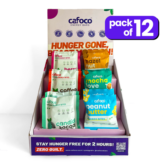 Personalised Box - Pack of 12 Energy Bars (Assorted)