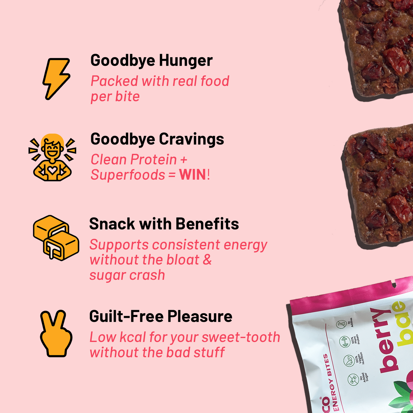 Cranberry Cocoa Bites (30g) (Pack of 9 or 12)