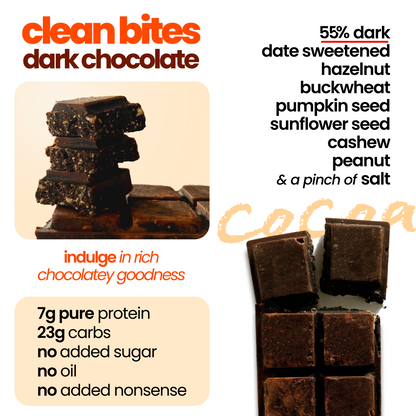 Dark Chocolate - Hazelnut (50g) 7g Protein