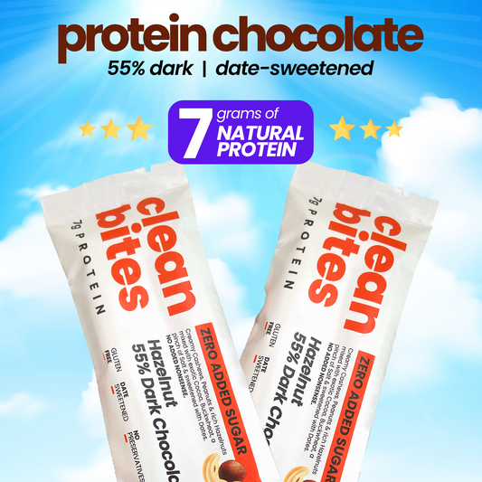 Dark Chocolate - Hazelnut (50g) 7g Protein (pack of 2)