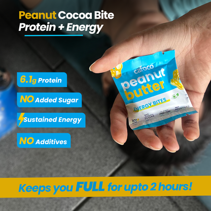 Peanut Butter 6g Protein Bites (30g) -  Pack of 6