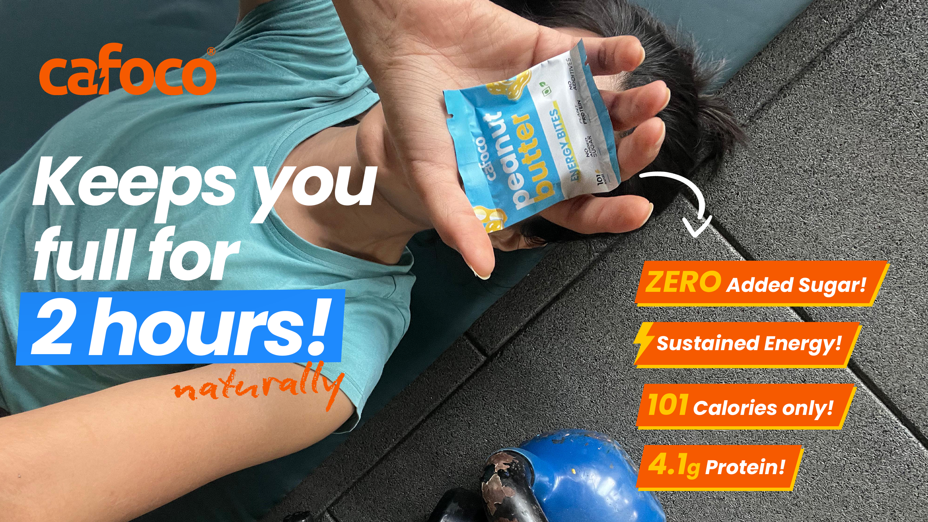 energy bar in hand workout protein