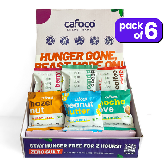 Personalised Box - Pack of 6 Energy Bars